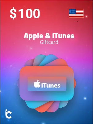 بطاقة هدايا ابل ايتونز 100 دولار متجر أمريكي