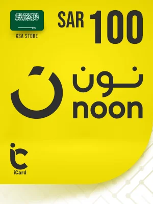 نون بطاقة هدايا 100 ريال (ستور سعودي)