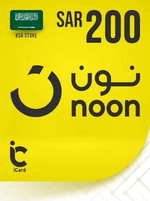 نون بطاقة هدايا 200 ريال (ستور سعودي)