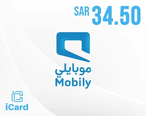 رصيد موبايلي - 34.50 ريال