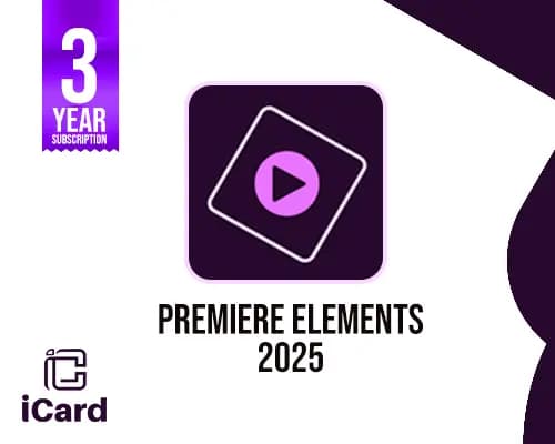 أدوبي فوتوشوب إليمنتس 2025 – اشتراك لمدة 3 سنوات